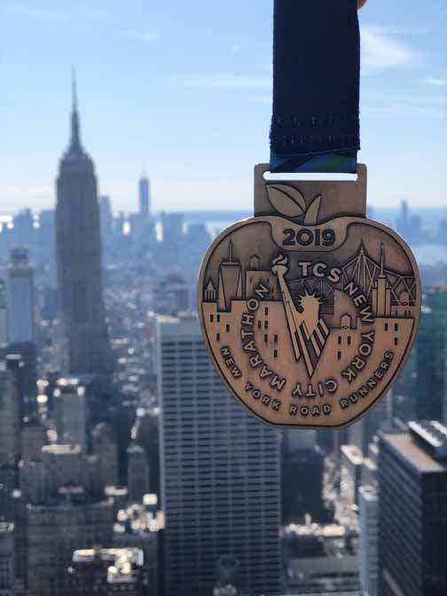 Marathon Bling!