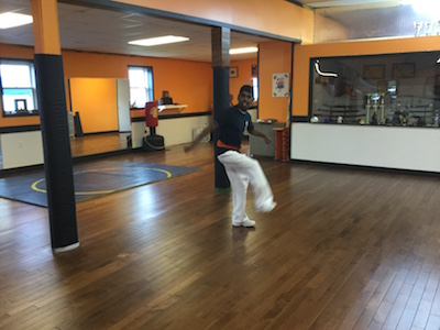 More Karate Moves - Pose 2