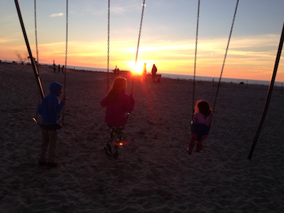Swinging in the Sunset