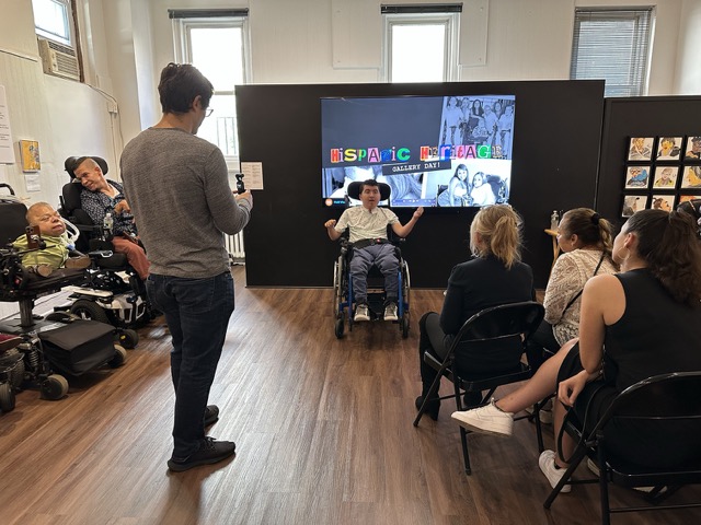 IMG_0532 Medium Man speaking in wheelchair