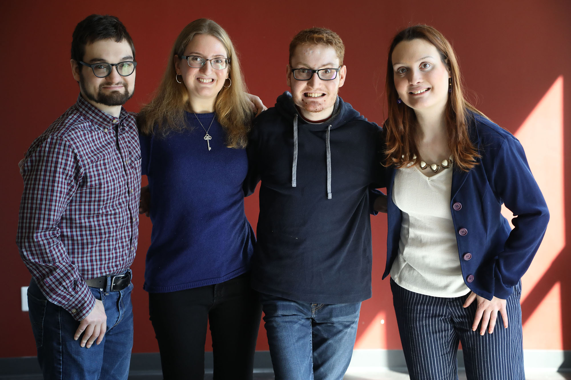 Group of friends who have Familial Dysautonomia