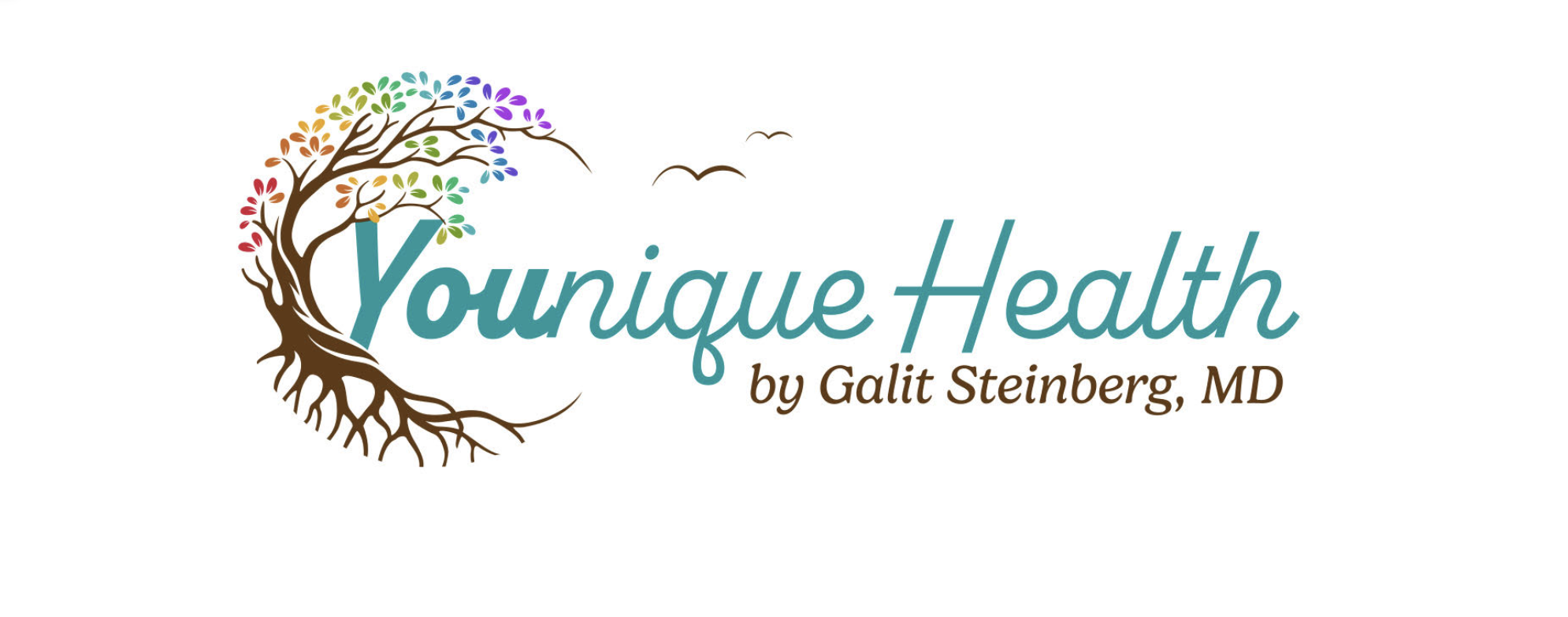 Younique Health logo by Dr Galit Steinberg, MD